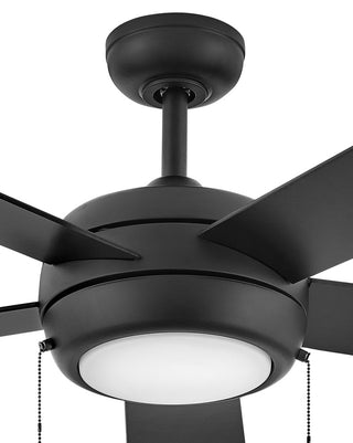 Hinkley Croft 52" Integrated LED Indoor Ceiling Fan, Matte Black