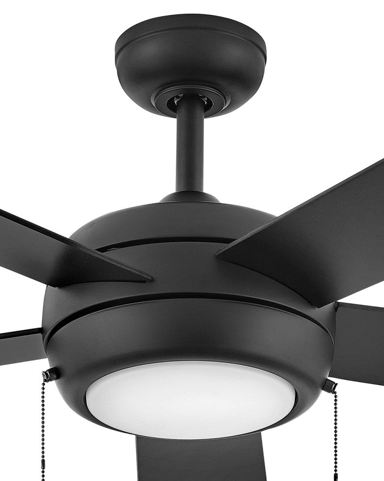 Hinkley Croft 52" Integrated LED Indoor Ceiling Fan, Matte Black