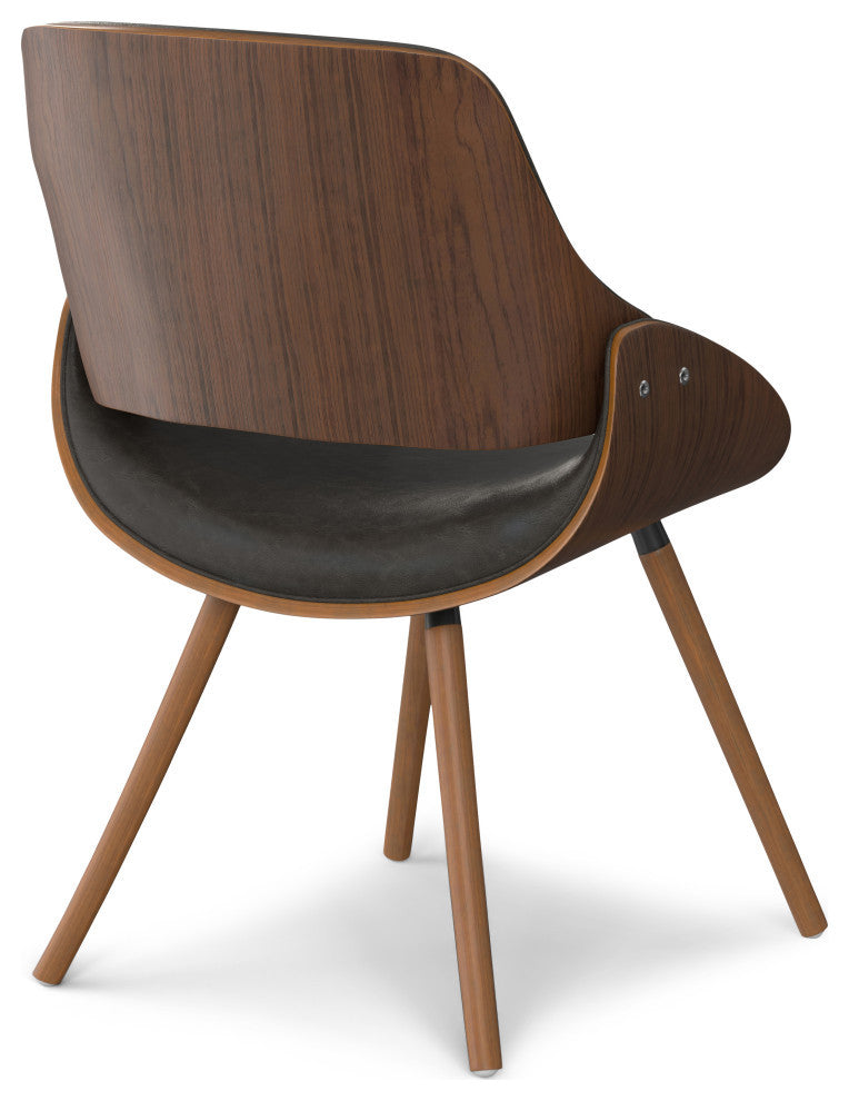 Malden Bentwood Dining Chair with Wood Back
