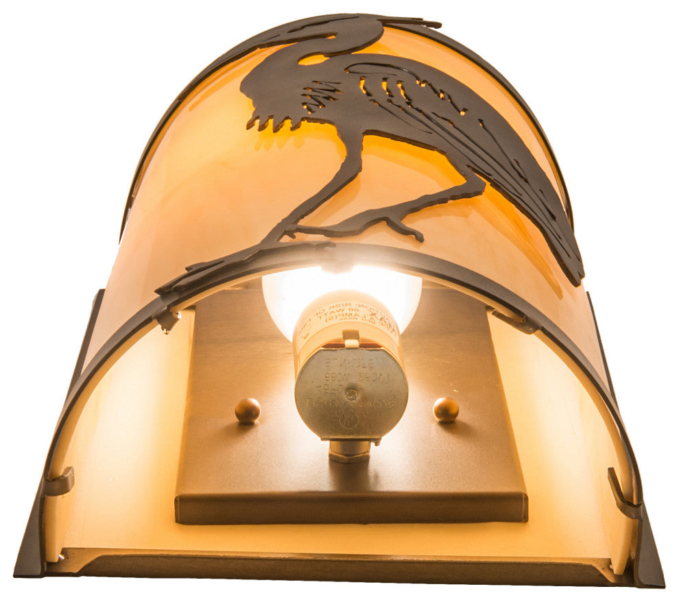8W Heron Wall Sconce