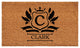 Calloway Mills Imperial Doormat, Letter C