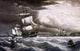 William Bradford Breezy Day off a Headland, Gallery Wrapped Canvas, 18"x27"