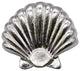 Seashell Cabinet Knob, Large, Nickel