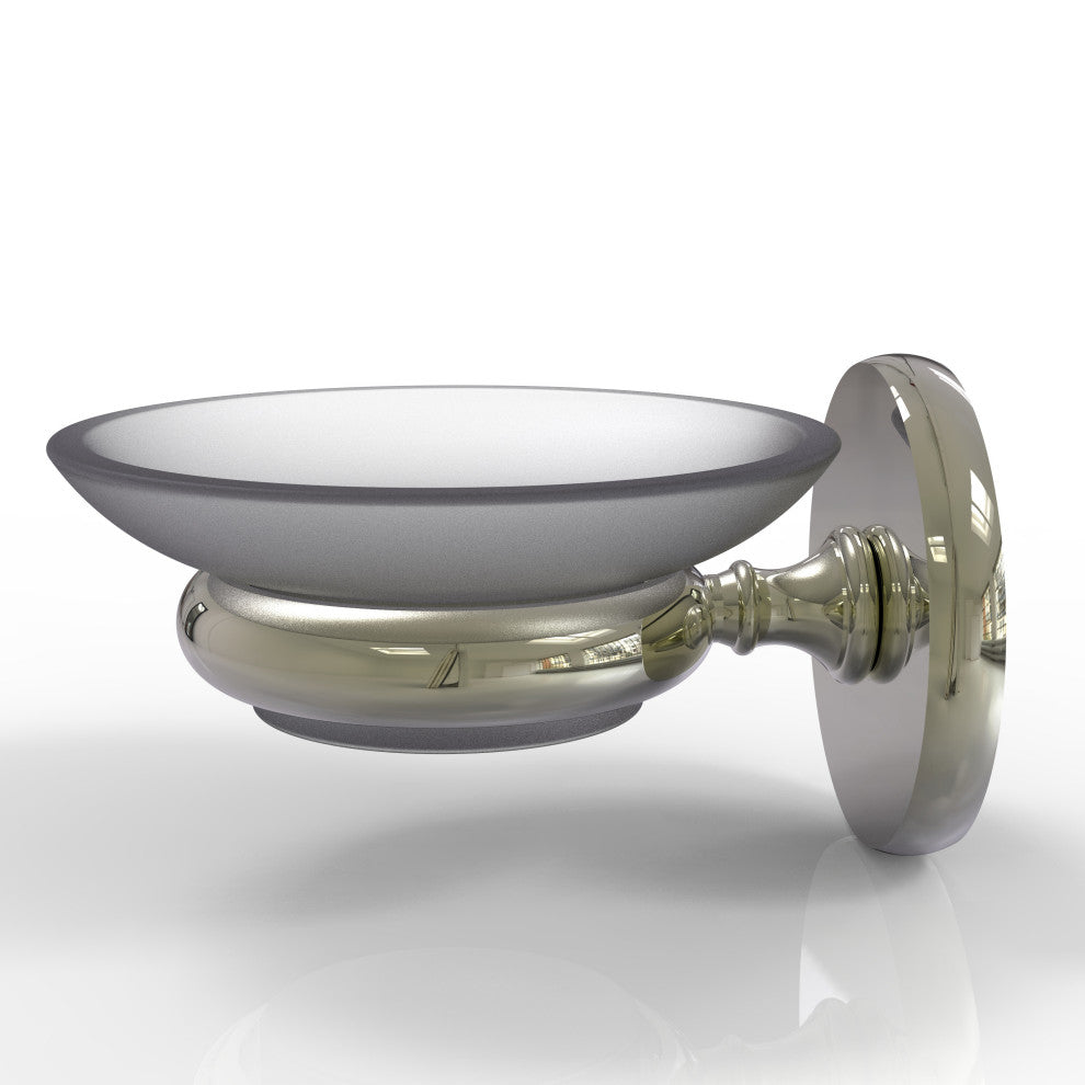 Prestige Skyline Wall Mounted Soap Dish, Polished Nickel