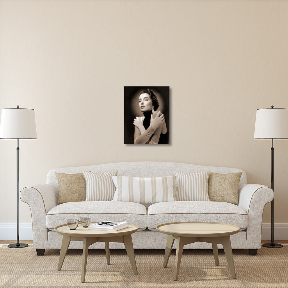 "Julie Adams" Stretched Canvas Giclee by Hollywood Photo Archive, 24"x30"