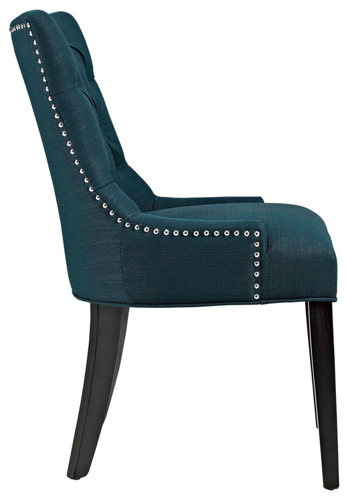 Azure Regent Dining Side Chair Fabric Set of 2