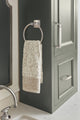 Amerock Stature Transitional Towel Ring, Brushed Nickel