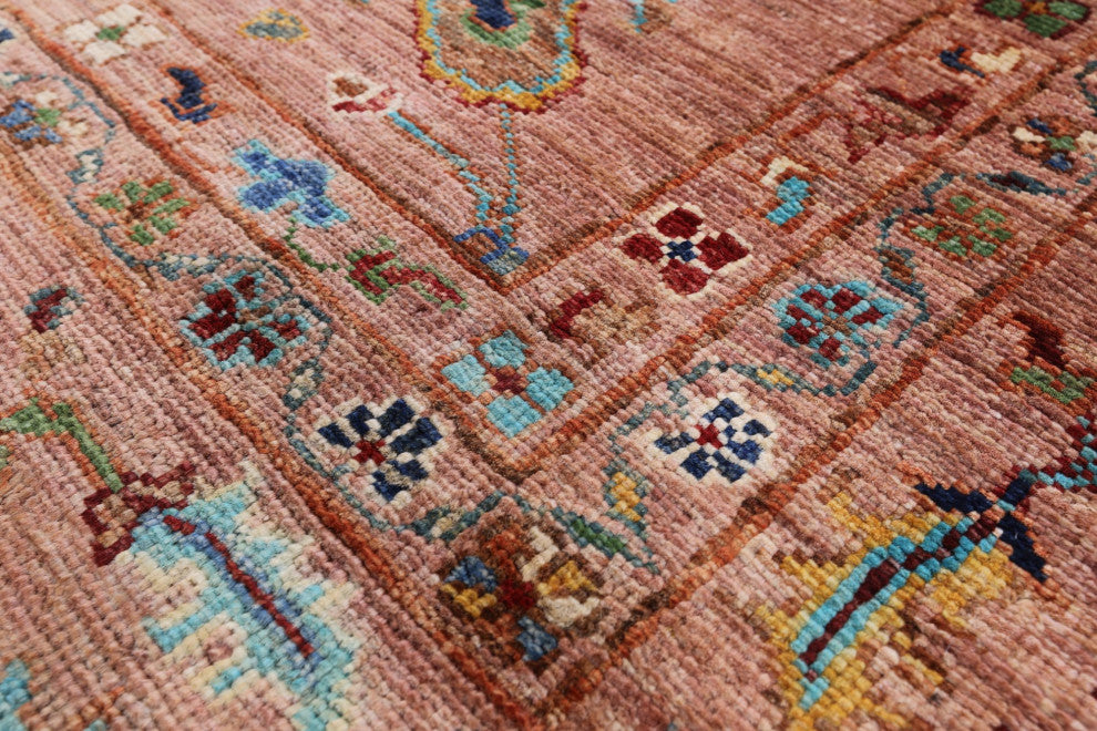 Persian Tabriz Handmade Wool Rug 5' 7" X 7' 9" - Q12364
