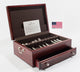 Bounty Flatware Chest, Solid American Cherry Hardwood With Rich Mahogany Finish