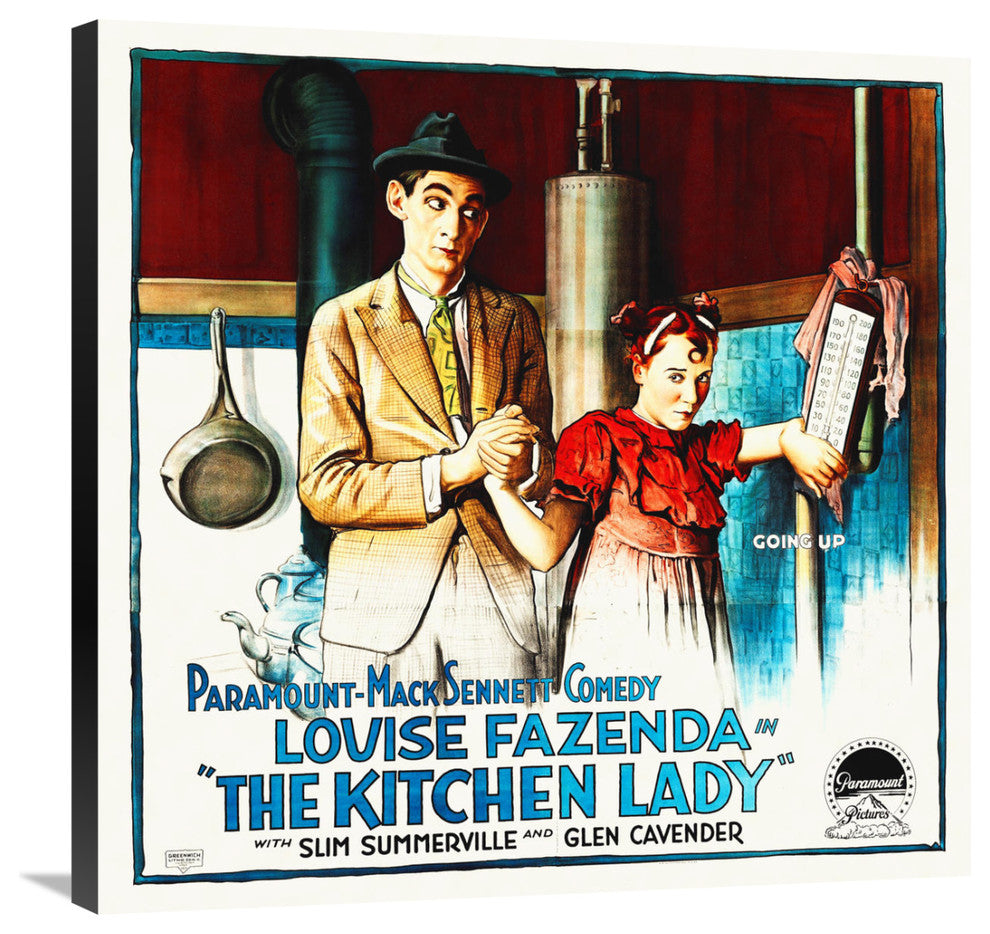 "The Kitchen Lady, 1918" Canvas by Hollywood Photo Archive, 30x30"