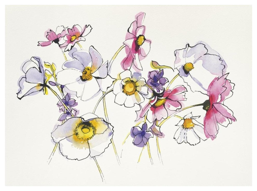 "Cosmos Cosmos Crop" Digital Paper Print by Shirley Novak, 34"x26"