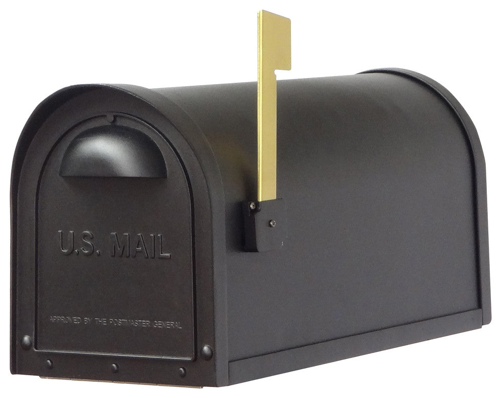 Classic Curbside Mailbox, Black