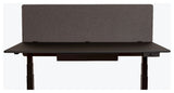 Reclaim 60"x24"Desktop Privacy Panel, Slate Gray