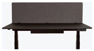Reclaim 60"x24"Desktop Privacy Panel, Slate Gray