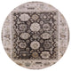 Ahgly Company Indoor Round Mid-Century Modern Area Rugs, 3' Round