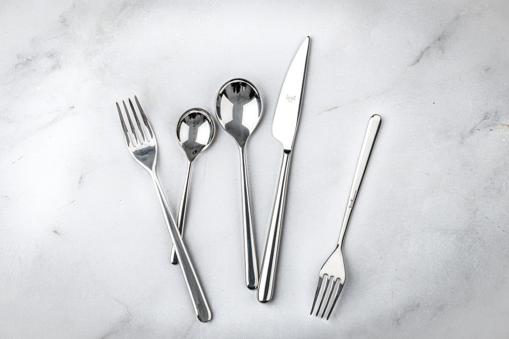 Linea Flatware Set, Mirror, 5 Pcs.