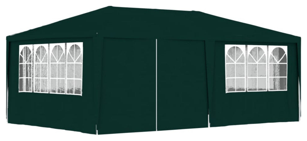 vidaXL Professional Party Tent with Side Walls 13.1'x19.7' Green 0.3 oz/ft?
