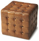Leather Ottoman, Belen Kox