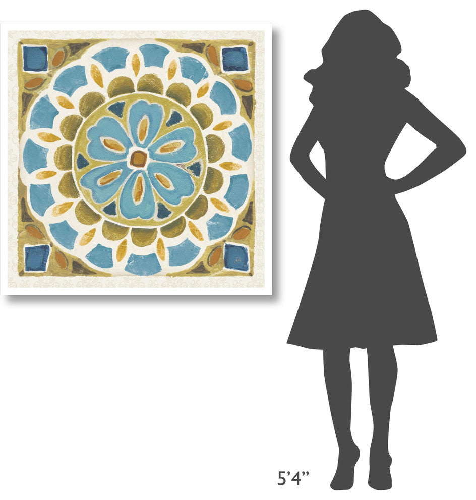"Love Tales VIII" Digital Paper Print by Daphne Brissonnet, 38"x38"
