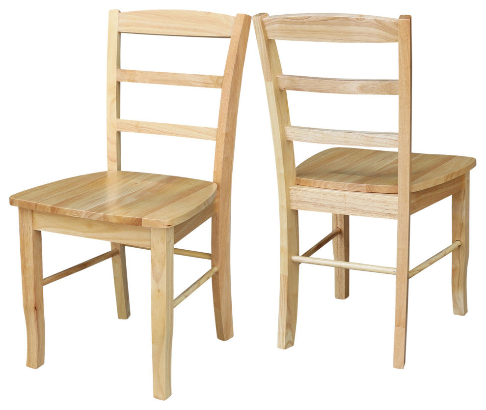 Set of Two Madrid Chairs, Natural