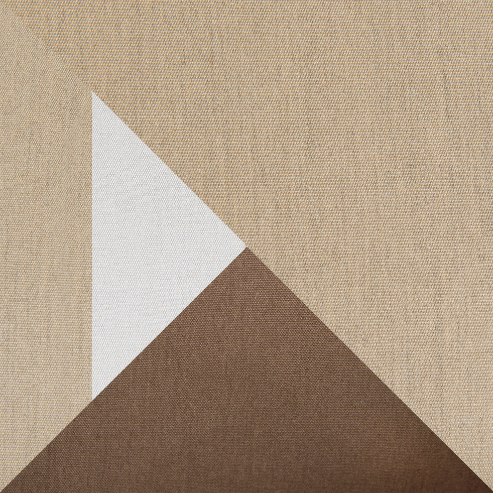 Milea 6 Piece Sunbrella Outdoor Patio Sofa Sectional, Maxim Beige