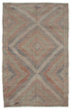 Rug N Carpet - Hand-knotted Turkish 6' 5'' x 10' 6'' Rustic Wool Kilim Rug