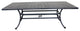 Carlsbad 46x86 Inch Cast Aluminum Rectangle Table, Dessert Night