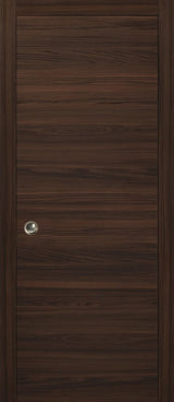 Sliding Pocket Door 32 x 80 & Hardware Frames | Planum 0010 Chocolate Ash