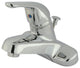 Kingston Brass Single-Handle 4" Centerset Bathroom Faucet, Polished Chrome