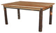 Hickory Farm Table, Rustic Hickory, 6 Foot