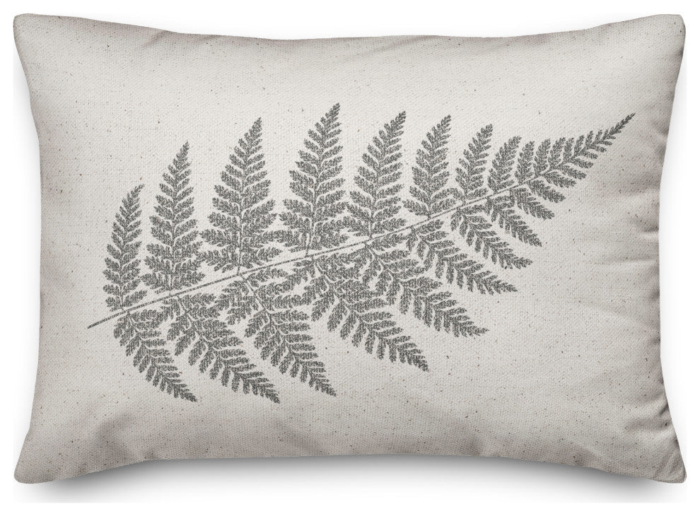Neutral Fern 14x20 Spun Poly Pillow