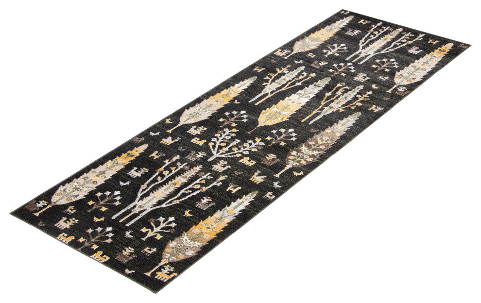 Aqua Pine Area Rug