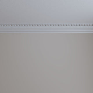 3 3/8"H x 3 3/8"P x 4 3/4"F x 94 1/2"L Devon Crown Moulding