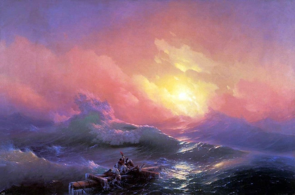 Ivan Konstantinovich Aivazovsky The Ninth Wave Wall Decal