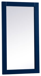 Alice Vanity Mirror, 18"x32", Blue