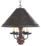 Homespun Shade Light, Plantation Red