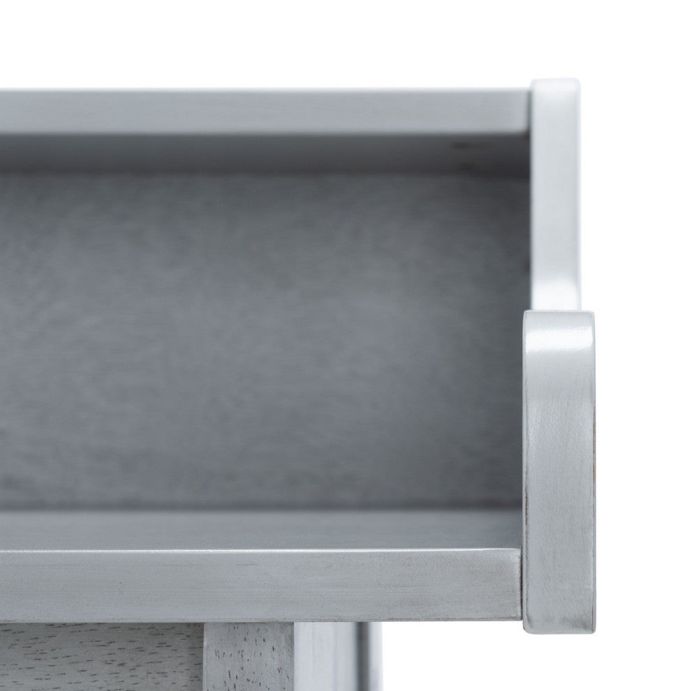 Safavieh Wrigley Desk, Dark Grey