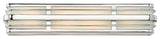 Hinkley Winton Large Four Light Vanity, Chrome