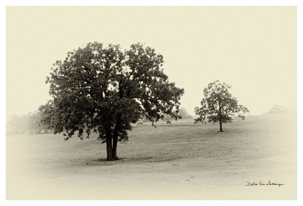 "Horses and Trees II" Digital Paper Print by Debra Van Swearingen, 20"x14"
