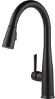 Matte Black Touch Kitchen Faucet with Pull-Down Sprayer and Touch2O Technology