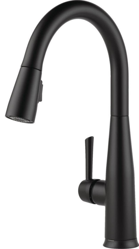 Matte Black Touch Kitchen Faucet with Pull-Down Sprayer and Touch2O Technology