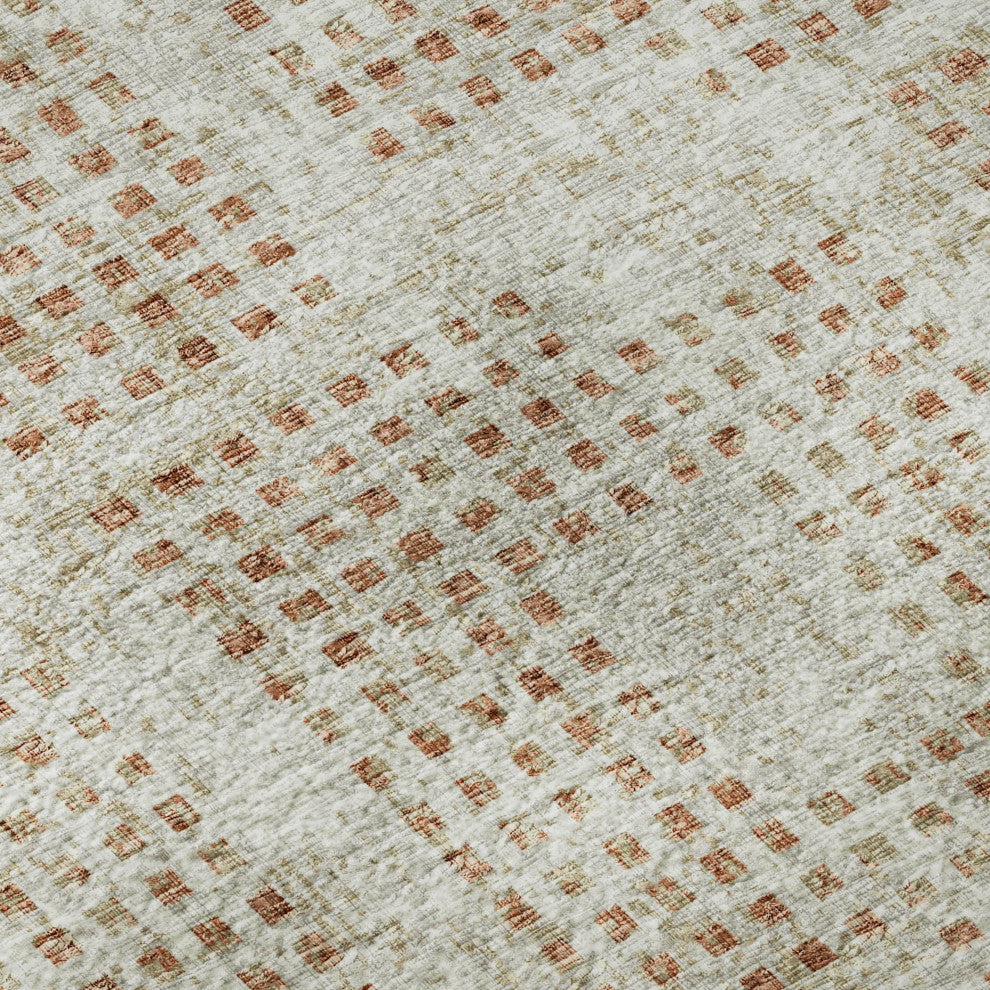 Premium Machine Washable Mayfield AMF33 Spice 5' x 7'6" Rug