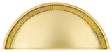 Nostalgic Warehouse Cup Pull Soleil, Satin Brass