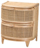 Fabia Natural Brown Rattan Nightstand