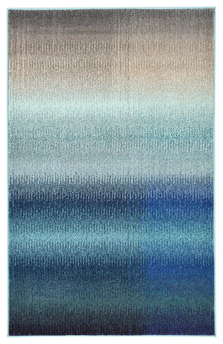 Rug Unique Loom Estrella Blue Rectangular 3' 3 x 5' 3