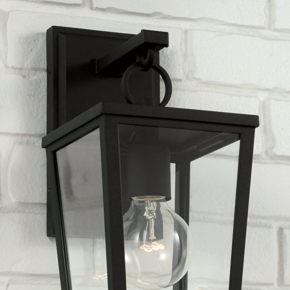 Capital Lighting 948111 Elliott 16" Tall Wall Sconce - Black