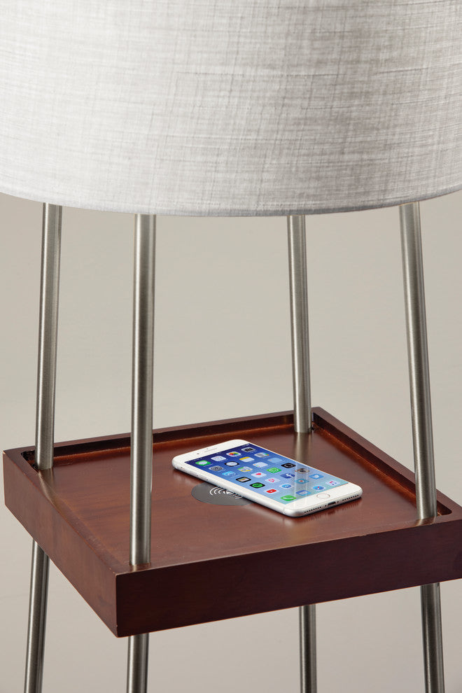 Henry AdessoCharge Shelf Floor Lamp