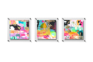 Set of 3 UV Grade Acrylic Floating Gallery Wall