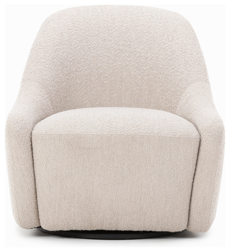 Levi Swivel Chair-Knoll Sand