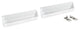 Polymer Tip-Out Trays for Sink Base Cabinets, White, 14"W